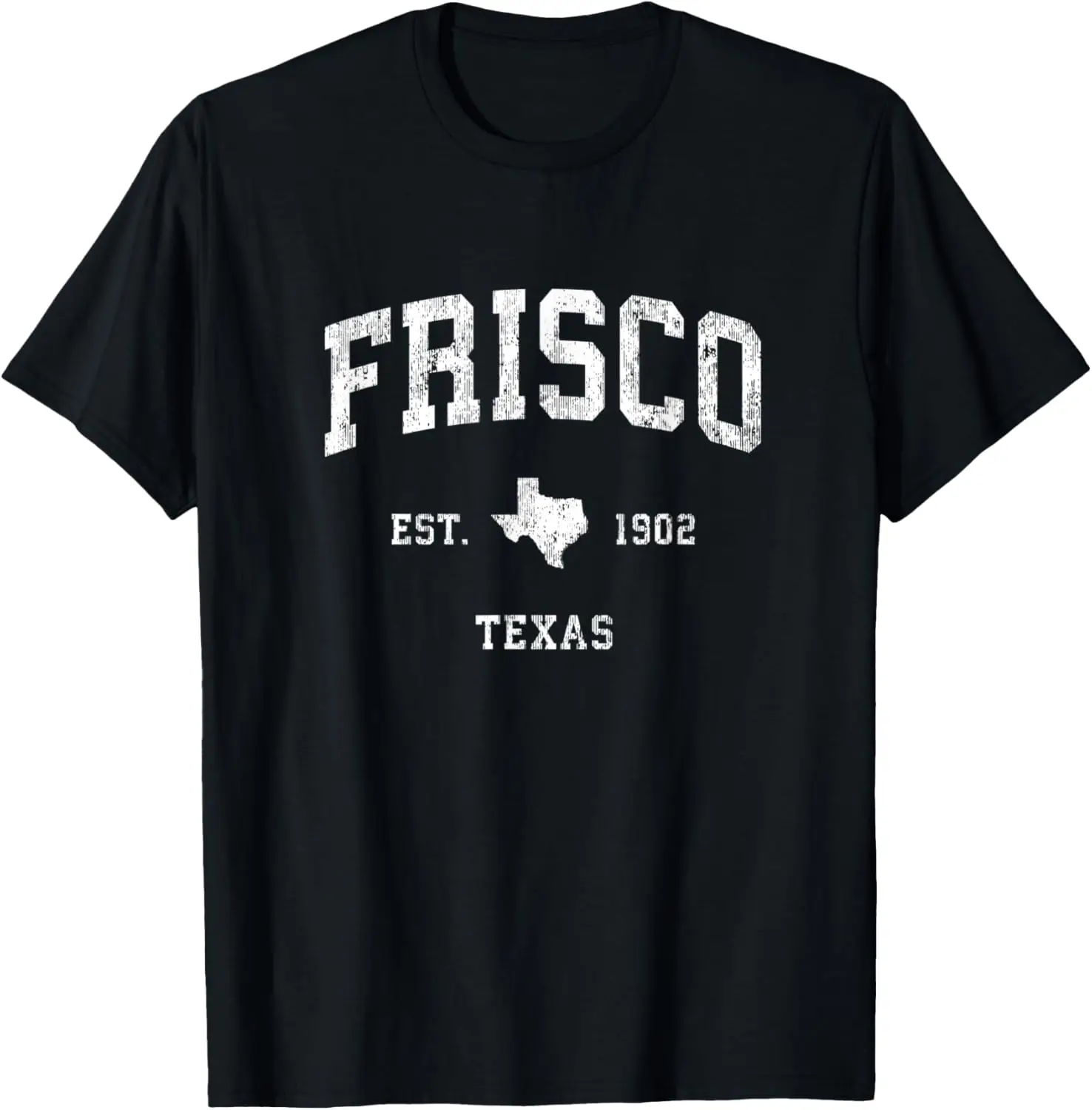 

Футболка Frisco Texas TX винтажного спортивного дизайна