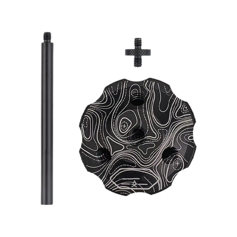 

База для кемпинга, магнитная подставка для фонаря, основание из алюминиевого сплава с подставкой для путешествий на открытом воздухе, фотографии, пикника