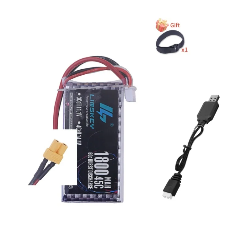 2S Lipo Batterij 2S 7.4V 1500Mah 1800Mah 45c Rc Speelgoed Oplaadbare Batterijen Voor Rc Helikopter Vliegtuig Auto Boot Quadrotor Drone