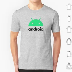 Android T Shirt 6Xl Cotton Cool Tee Android Java Mobile Ios Aws Cloud Dev Flutter Dart Dash Programmer Google Go Code