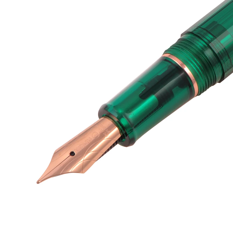 Natami Fountain Pen Fine Nib Gold Trim Smooth Writing Refillable Ink Converter Luxury Gift Office Business view 4