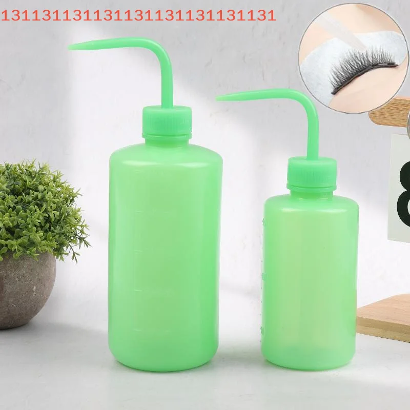 مقاوم للماء الحاجب مزيل ماكياج أداة لملحقات رمش 250/500 مللي منحني صنبور رمش تنظيف غسل زجاجة #6