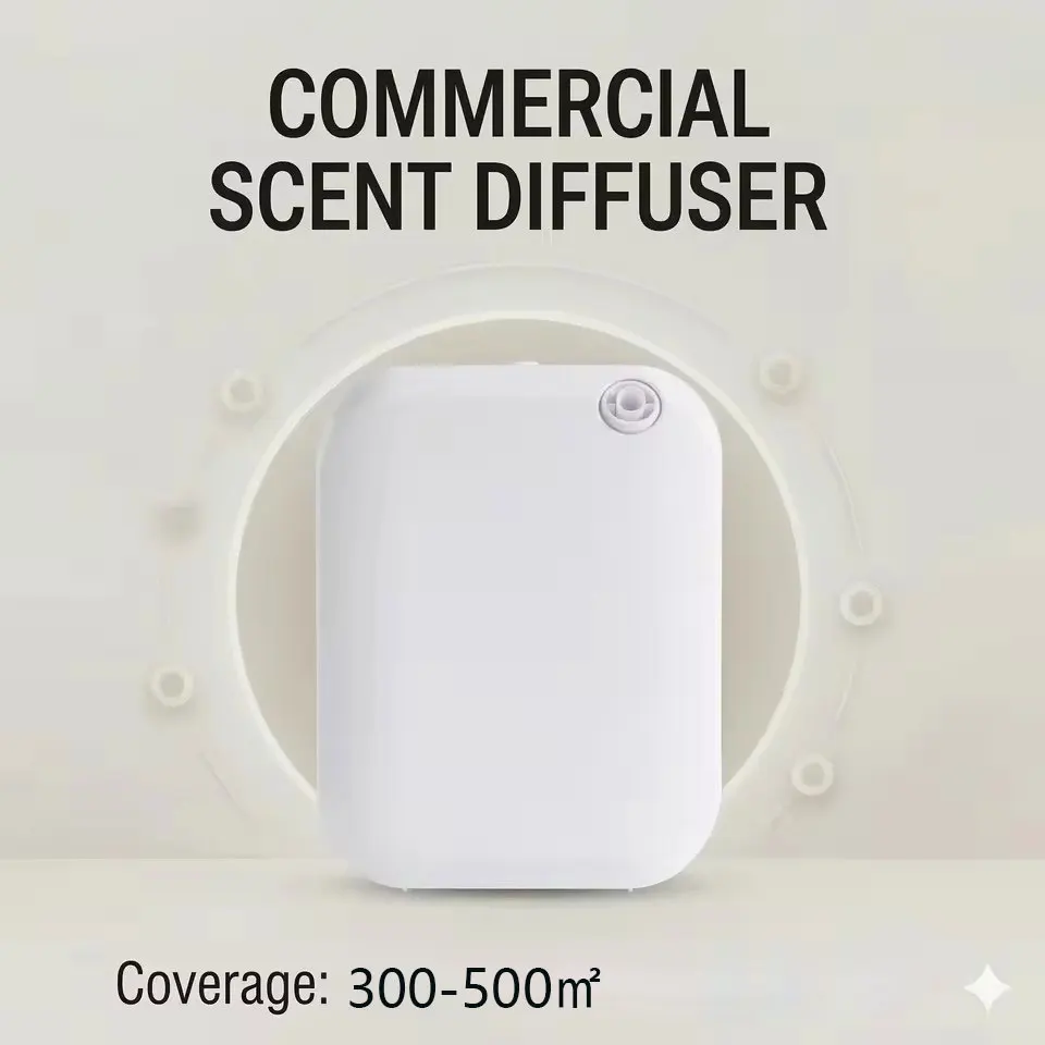 Smart Aromatherapy Machine Essential Oil Diffuser Bluetooth Control Timing Air Freshening Waterless Aroma Diffuser for Hotel - view 3