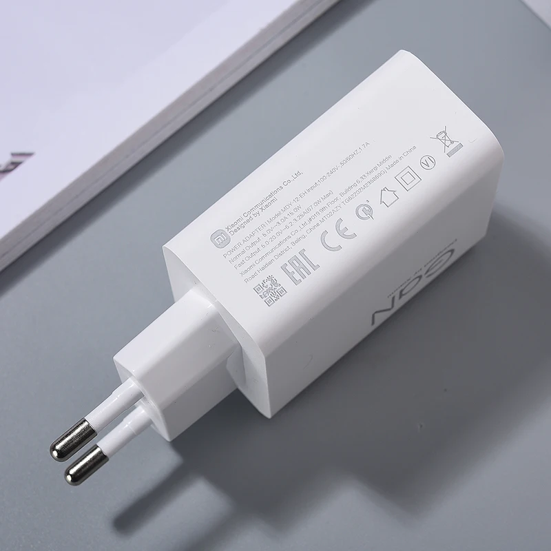 Original Xiaomi Poco X7 Pro Charger 90W 67W Turbo Charge Cargador Adapter EU Xiao Mi 15 Ultra Civi 5 4 Pro Redmi Note 13 14 Pro - náhled 4