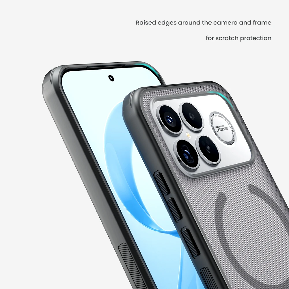 Nillkin Magnetische Hülle Frosted Shield Pro PC+TPU Schutzhülle für Poco F9 Ultra F8 Ultra F9 Pro F8 Pro F7 5G – Detail 8