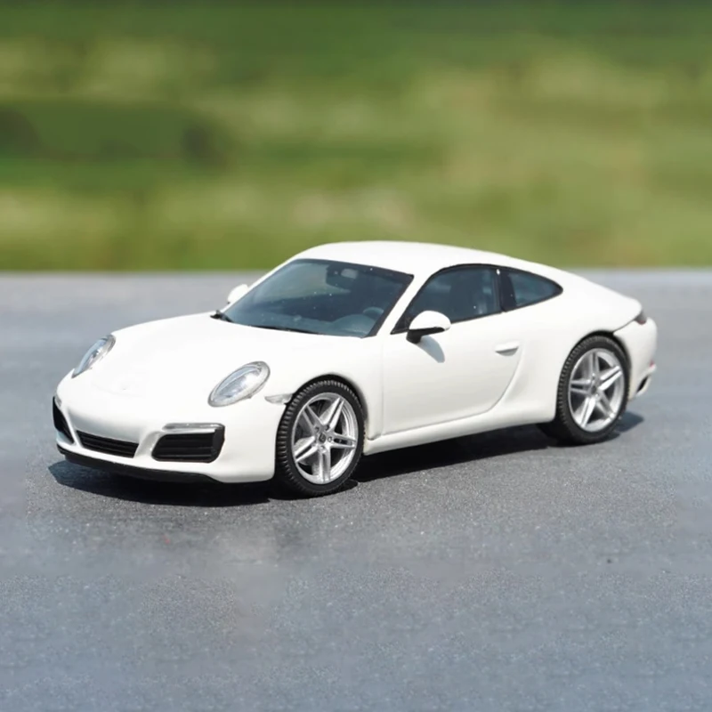 Diecast 1:43 Scale Herpa 911 CarreraS Alloy Sports Car Model Simulation Toy Finished Product Gift Collection Static Model