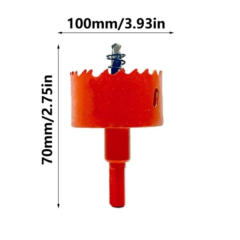 

J6PD Efficient Bi Metal Hole for Precise Drilling in Plastic UPVC Plasterboard Thin Metal Sheets Multiple Sizes