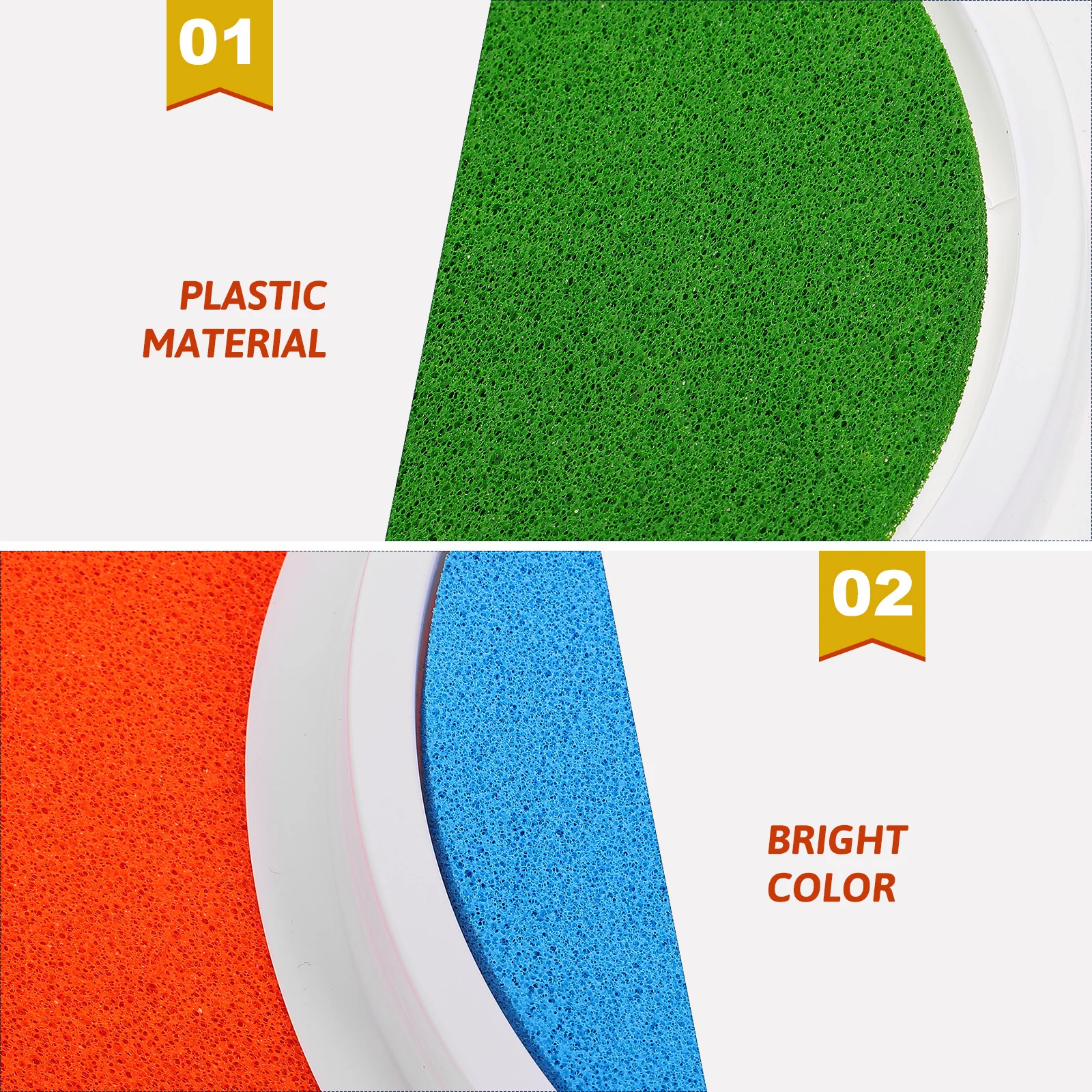 

8Pcs Rainbow Color Ink Pads Safe Non-Toxic Fingerprint Inkpad for Kindergarten Handprint Art Craft Activities Unisex Creative