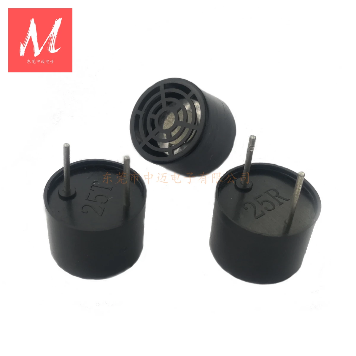 P1625T/R 16mm 25KHz Open Type Ultrasonic Sensor Plastic Case Ultrasonic Transducer