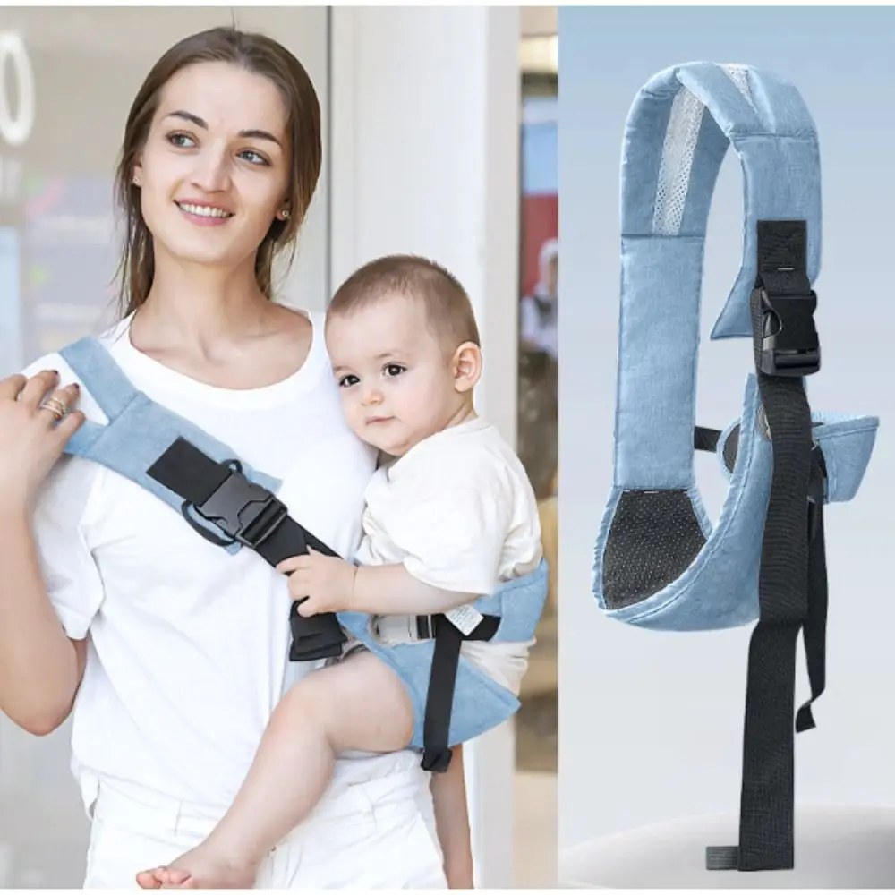 Porta-bebês com suporte frontal para recém-nascidos, mochilas infantis de malha de algodão, bolsa canguru infantil, tipo de retenção horizontal