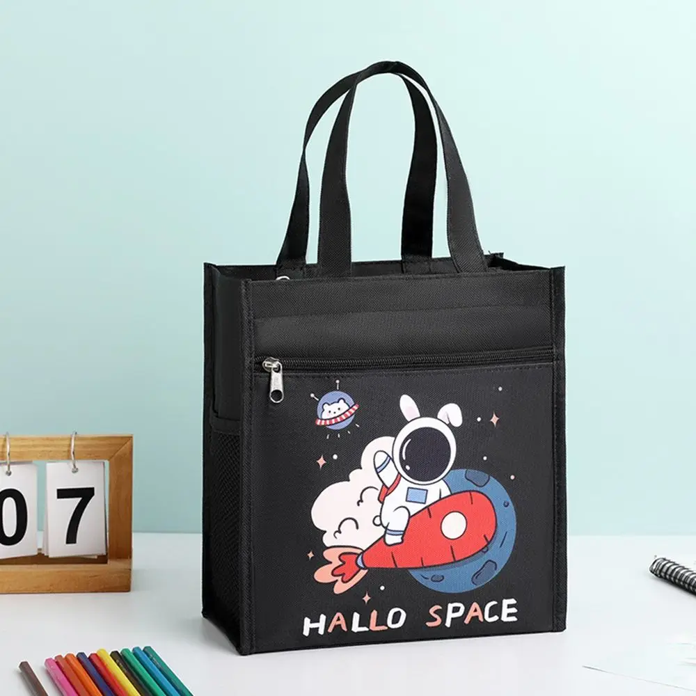 1Pcs Breakfast Organizer Insulated Thermal Bag Picnic Travel Storage Bag Cooler Warm Box Cartoon Cute Lunch Bag Kid Student