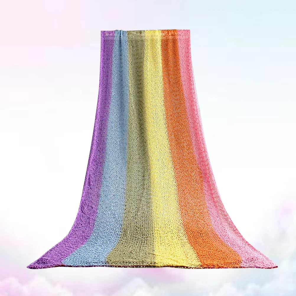 Baby Photography Rainbow Wrap Newborn Stretch Blanket Super Soft Sleeping Blanket Photo Prop Infant Outfits Infant Photo Outfits