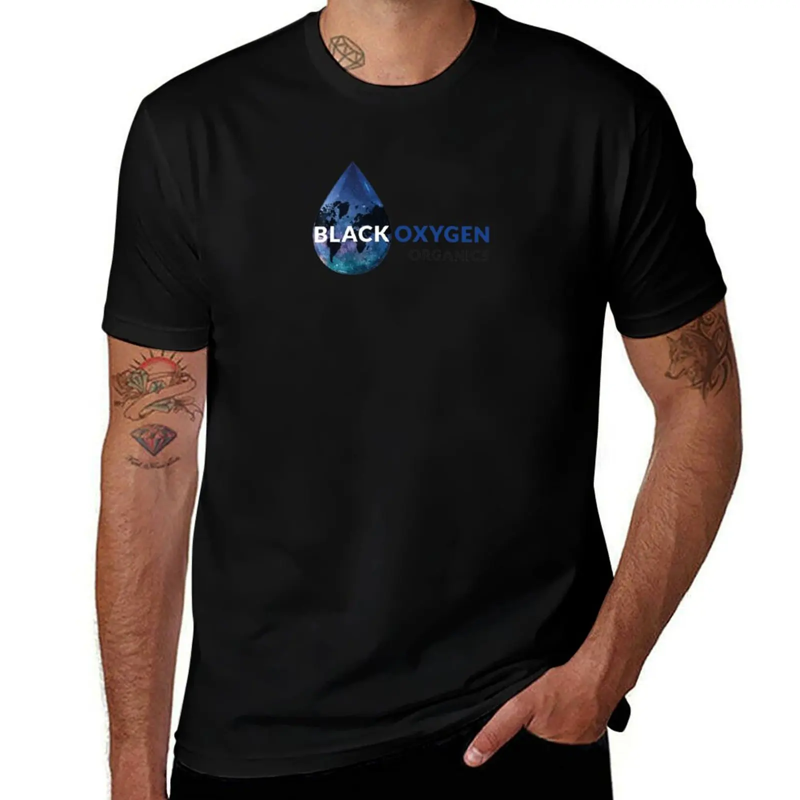 Organics BlackOxygen T-Shirt Moisture Wicking Quick Dry Tee
