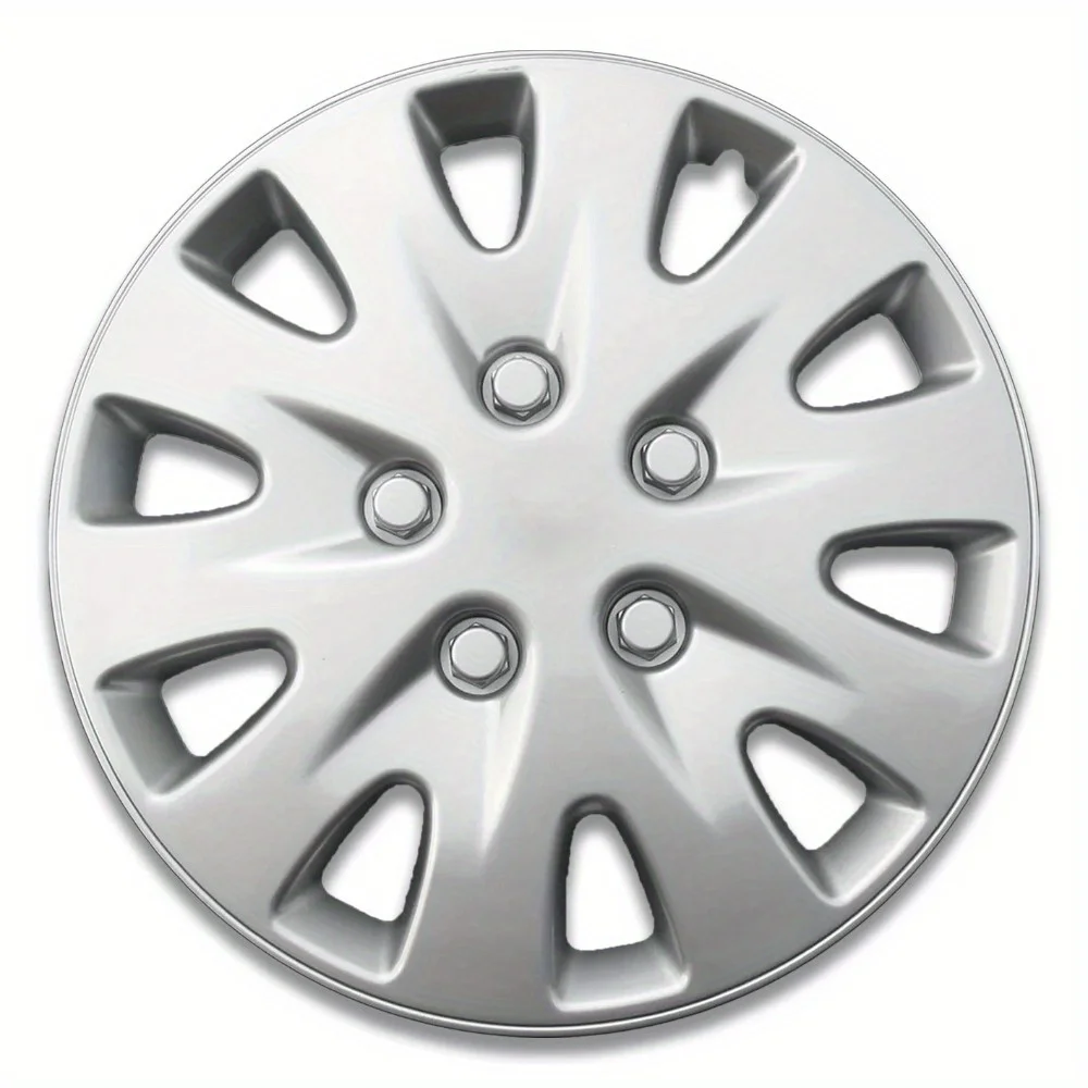 

( 4 pack)16-in Wheel Cover, Silver Alloy Finish, Auto Drive Brand, ABS Plastic Material