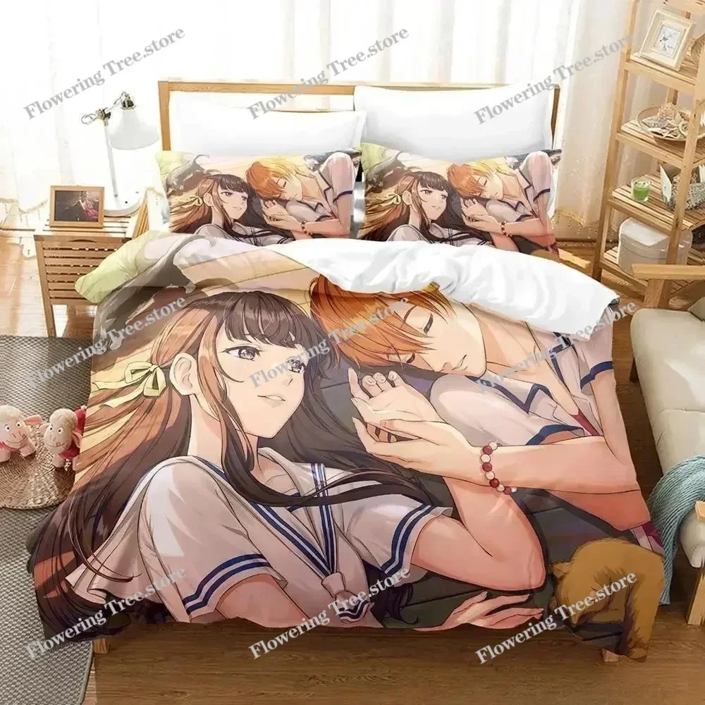 Fruits Basket Bedding Set Single Twin Full Queen King Size Bed Set Adult Kid Bedroom Duvet Cover Sets 3D Anime Bed Sheet Set