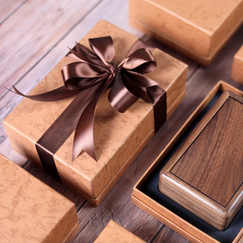 Ever Bright Custom DIY Photo Print Wood Jewelry Music Box Sankyo Movement for Christmas Valentine's Birthday Gift