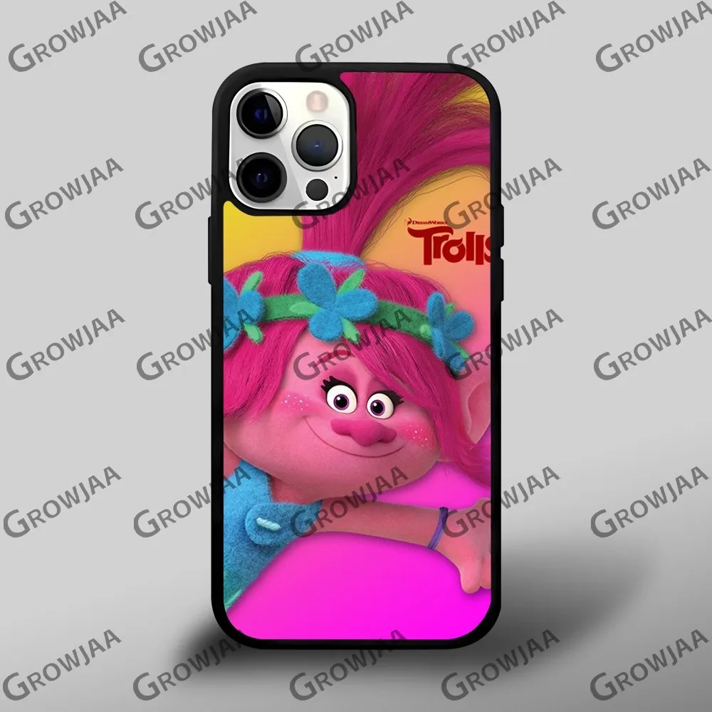 만화 T-트롤 휴대폰 케이스, 아이폰 16, 15, 14, 13, 12, 11 프로, Xs 맥스, 미니 플러스, 셀룰러 하드 펀다