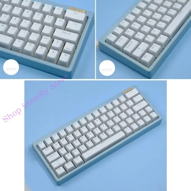 594A لقطة مزدوجة PBT Keycaps 129Keys Backlit Keycaps OEM profile for mx switch #3
