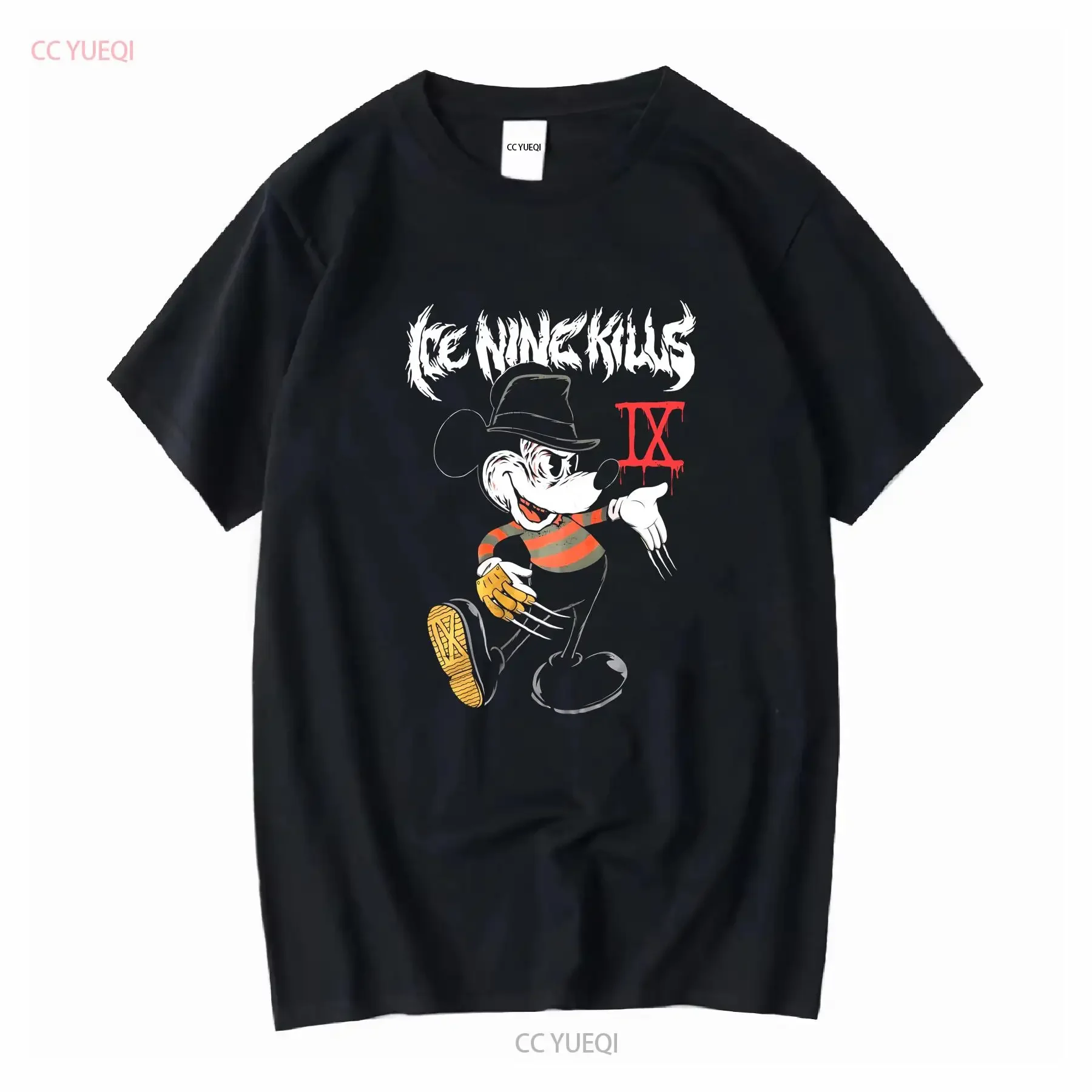 Ice Nine Kills 2019 Tour T-Shirt Fan Unisex AN33618 Vintage gewaschenes, stilvolles Top für den Alltag, leicht bequem, lässig