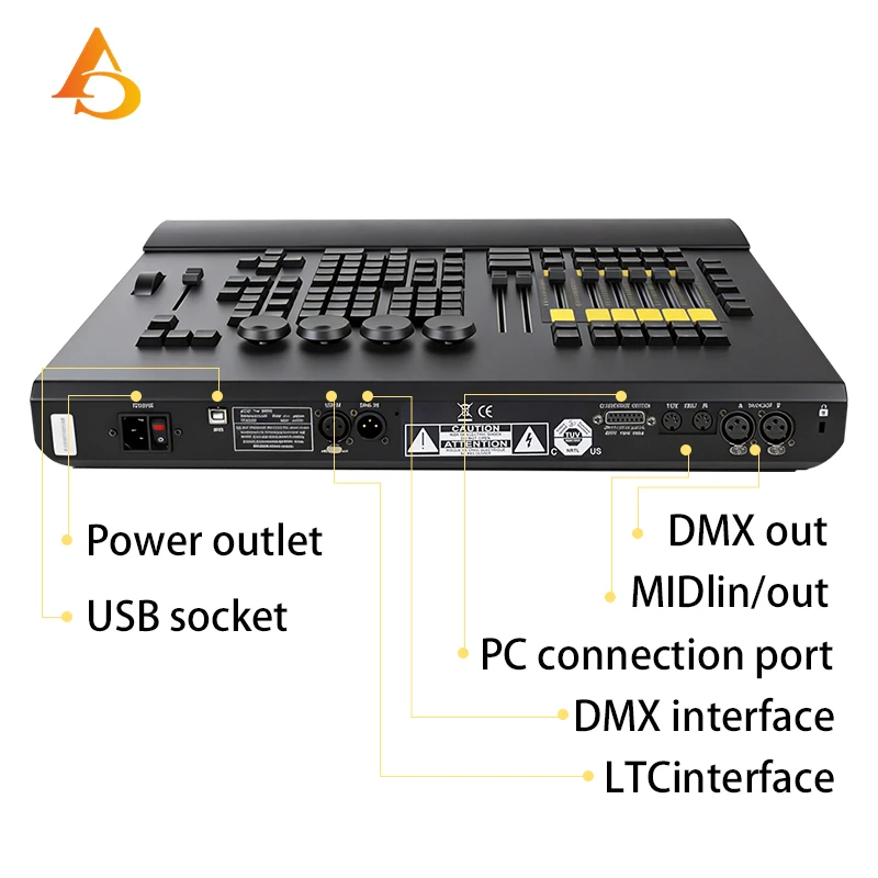 MA2 Command Wing Console LED Lighting Control DMX 512 for Stage Lights LED Par Moving Head Spotlights Latest Model DJ Controller
