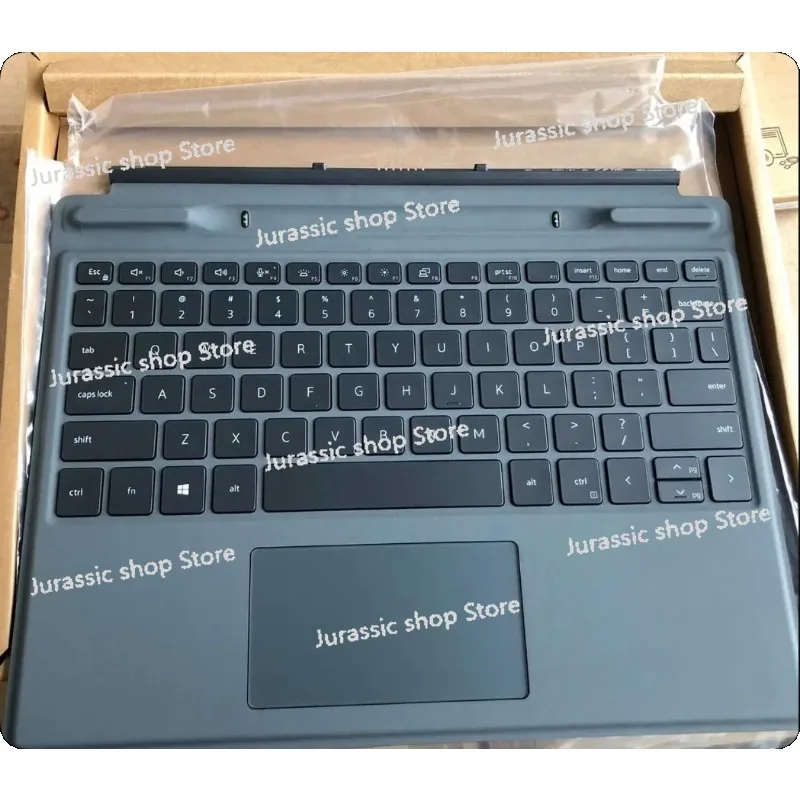 

Original English Keyboard Touchpad Palmrest for Latitude 7320 Detachable Travel K19M K19M001 USA Replacement Key