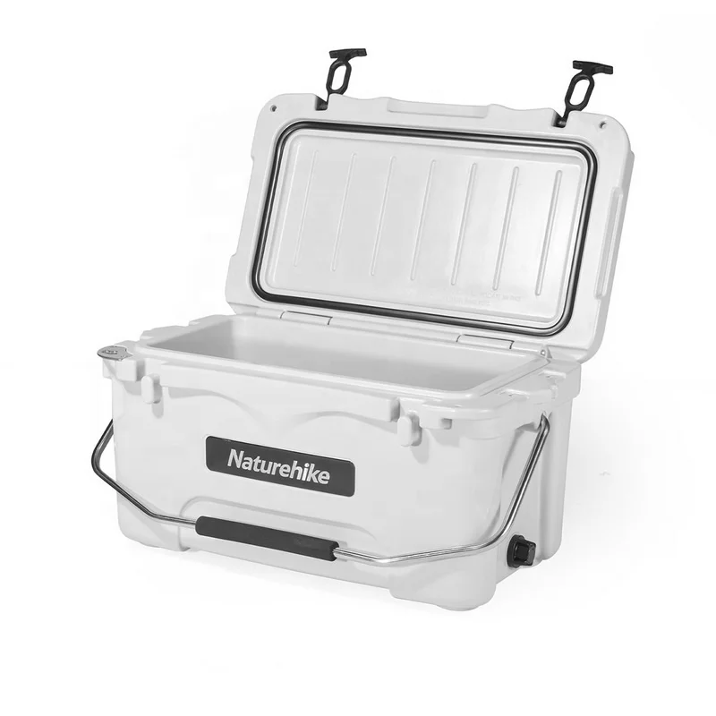 Naturehike outdoor Hunting Fishing camping picnic Food Grade LLDPE 25QT 52QT ice chest rotomolded cooler box