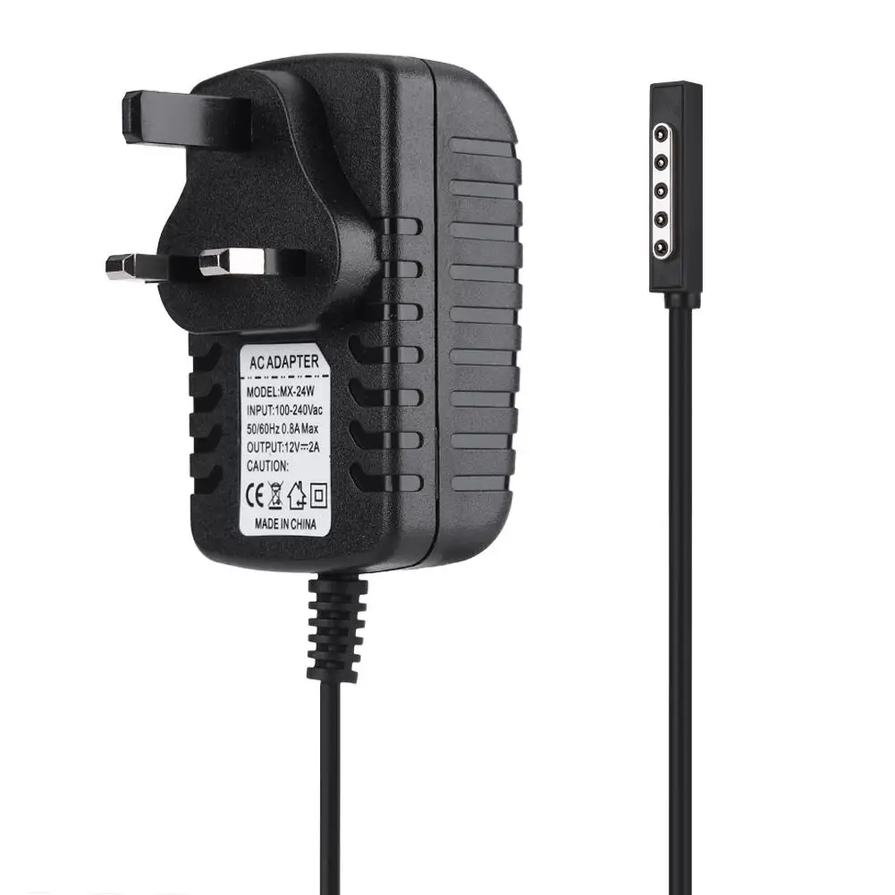 Microsoft Surface for rt for rt 2 Tablet Charger 12V 2A with Multi-Plug Options - 2018 Model