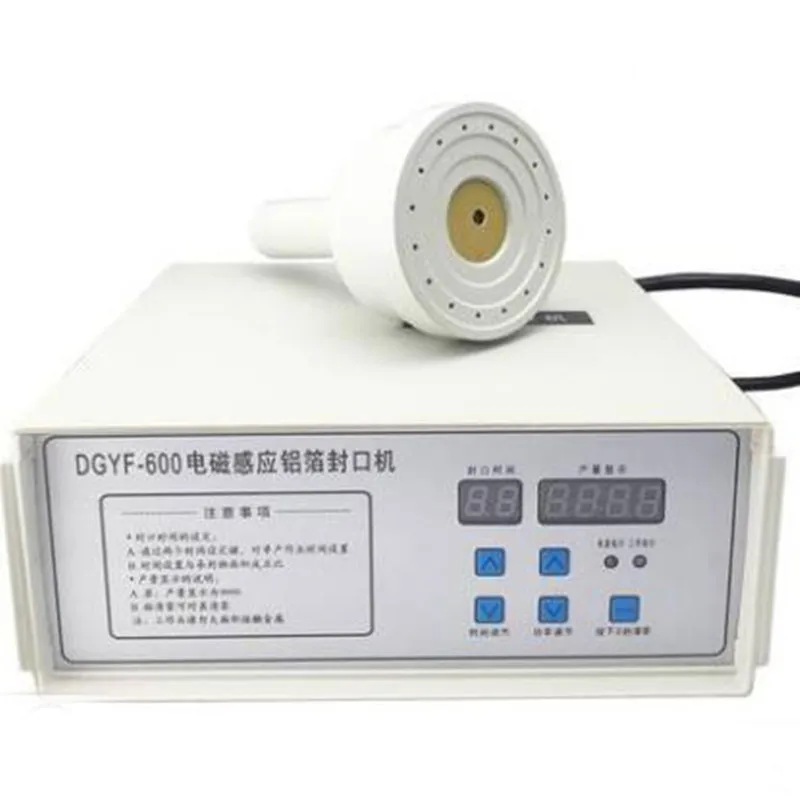 600A Handheld Induction Sealer, Electromagnetic Bottle Capping Machine for Plastic/Glass Containers