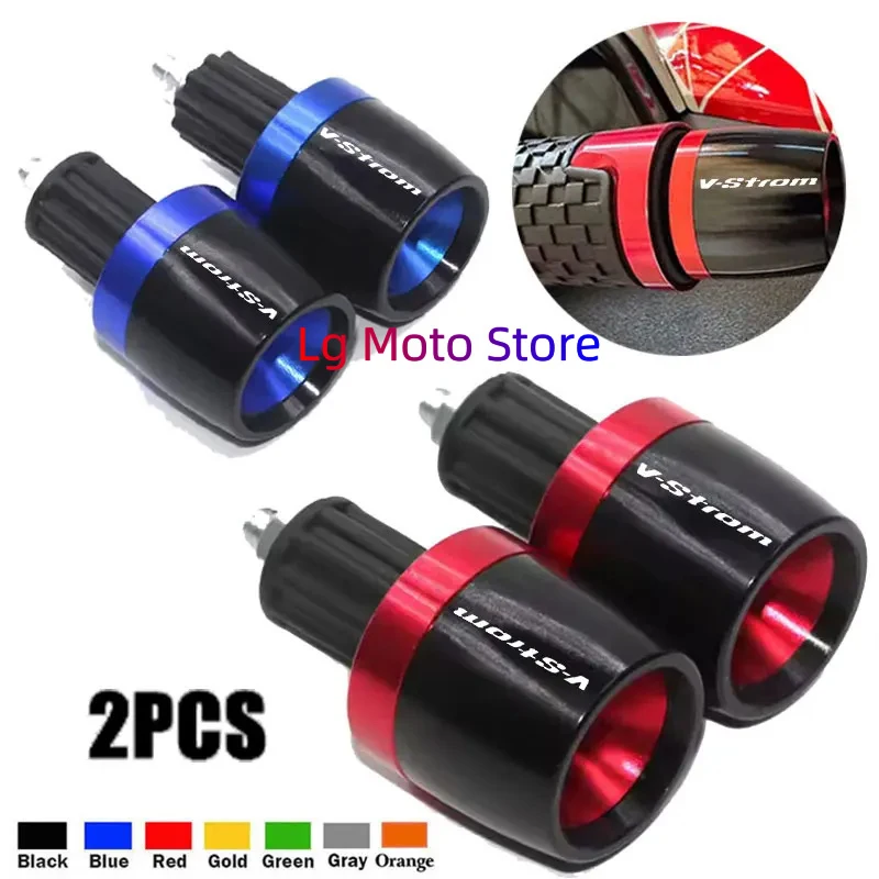 

Motorcycle Handlebar Grips Ends Handle Bar Cap End Plug For SUZUKI V-STROM DL250 650 1000 1050 250SX 650/1050XT 800/800DE 1050DE
