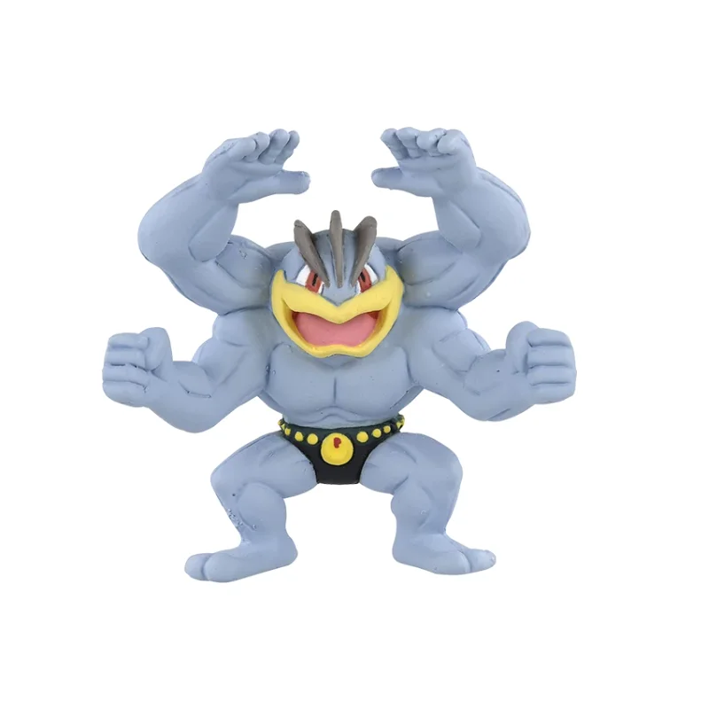 2020 Out Print Original TOMY Pokemon Figuren MS-21 Machamp Mackogneur Modell PVC 5 cm Monstersammlung Perfektes Geschenkspielzeug