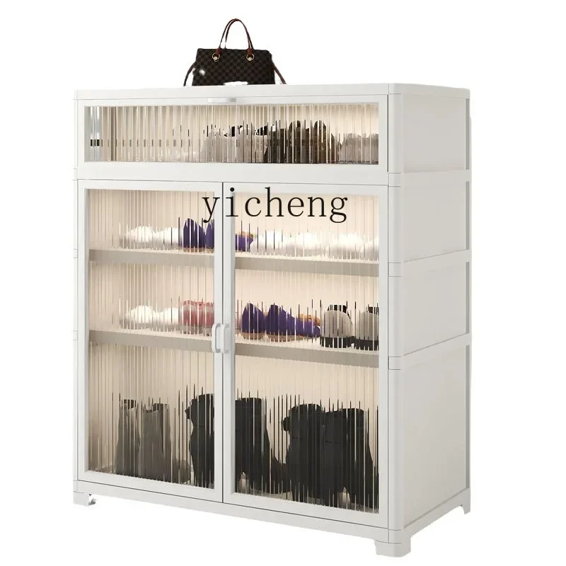 YY Shoe Cabinet Simple Home Home Doorway Outdoor Bedroom Storage Balcony Shoe Cabinet