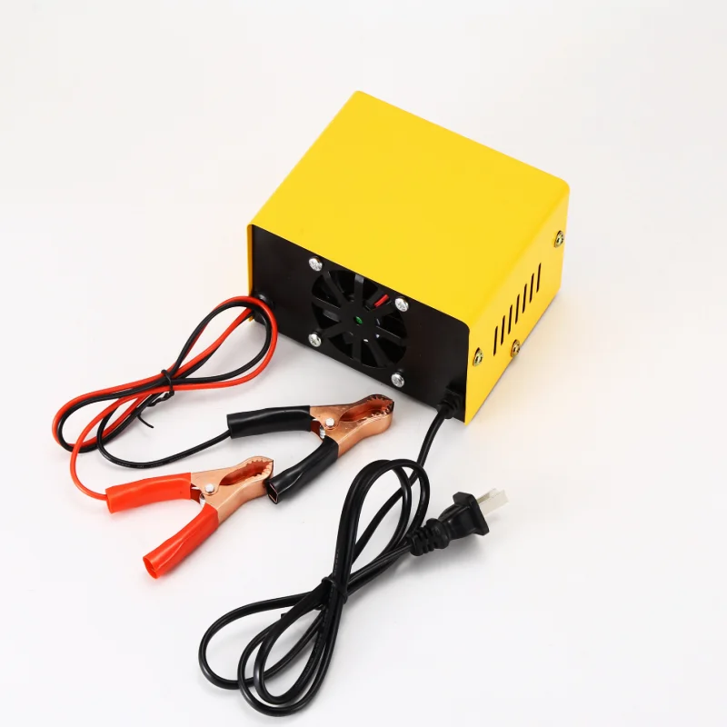 12V7A Intelligent Charger Motorcycle Battery Charger Pure Copper Car Battery Charger Pulse Repair