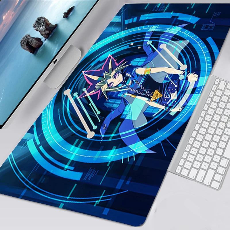 

Anime Duel Monsters YuGiOh Alfombrilla Gaming Accessories Non-slip Mouse Pad Large Mausepad Gamer Tapis De Souris Computer Mat