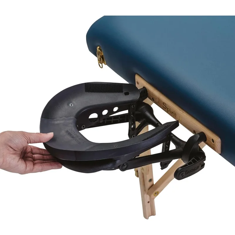 Massage Table Face Cradle Self-Adjusting, Flexible Platform with Strata Memory Foam Face Pillow (NEW MODEL)