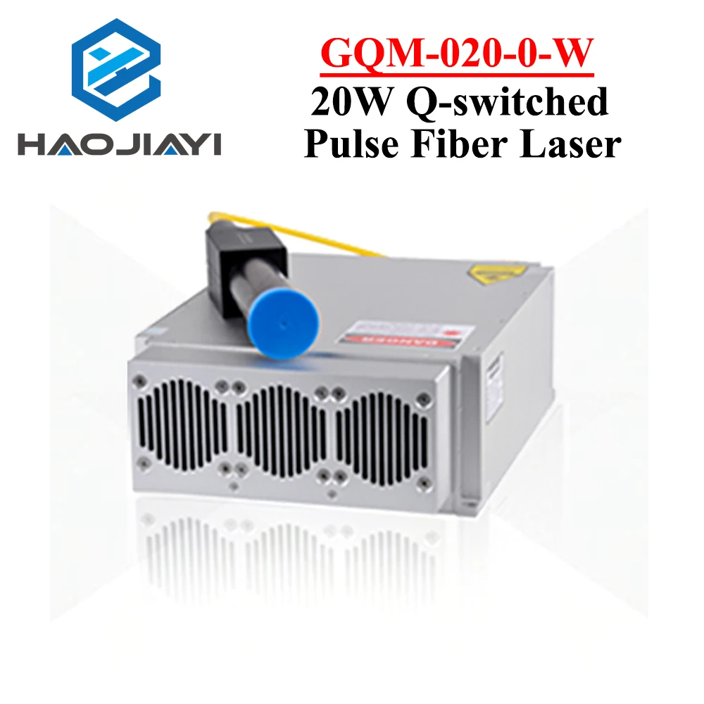 

HAOJIAYI 20W Q-switched Pulse Fiber Laser Series GQM-B-020 1064nm High Quality Laser Marking Machine DIY PART