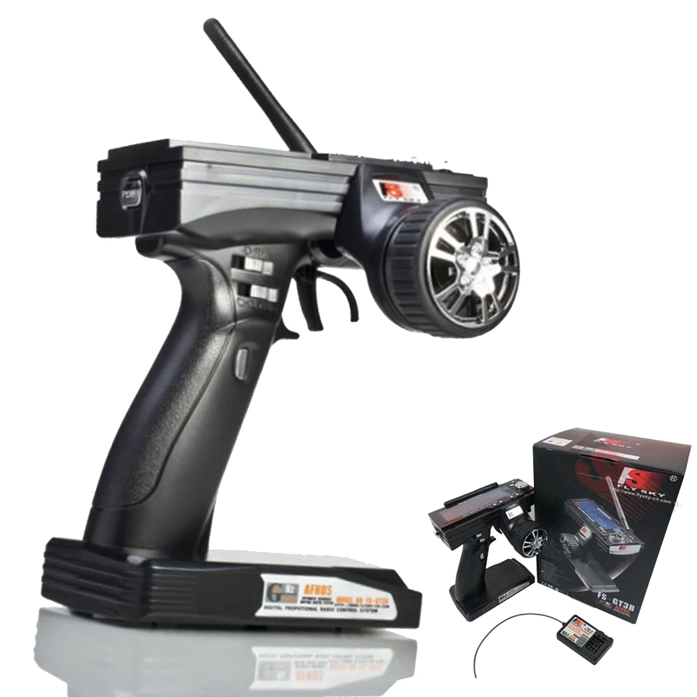 Brand new SPECIAL OFFER Flysky FS GT3B FS-GT3B 2.4G 3ch RC System Gun remote control transmitter & receiver For RC Car RC Boat