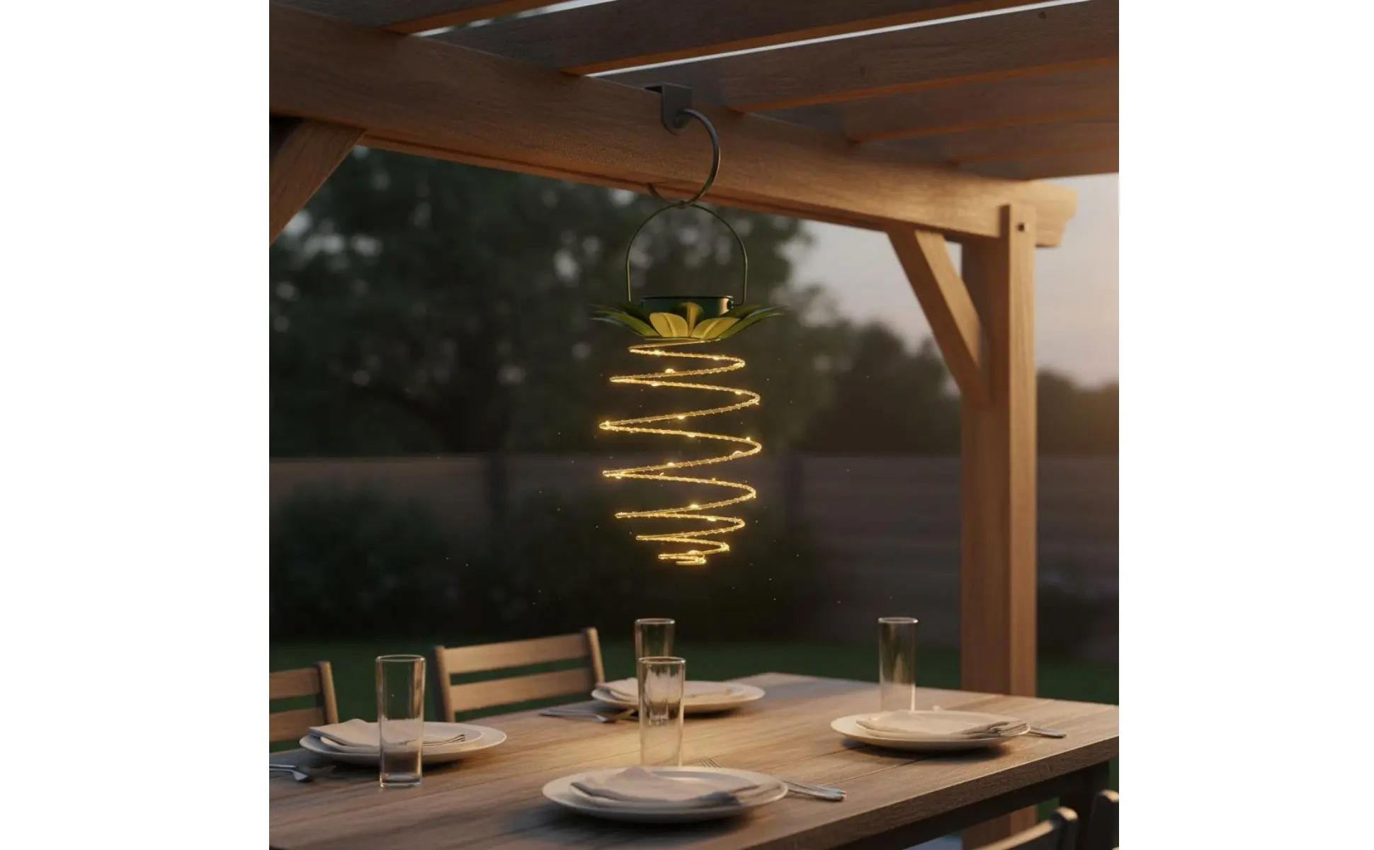 2 Pieces Solar Pineapple Lamp Waterproof Pineapple Hanging Lantern Garden Decoration Auto On/off Mode Outdoor Lighting for Patio 2 Pieces Solar Pineapple Lamp Waterproof Pineapple Hanging Lantern Garden Decoration Auto On/off Mode Outdoor Lighting for Patio