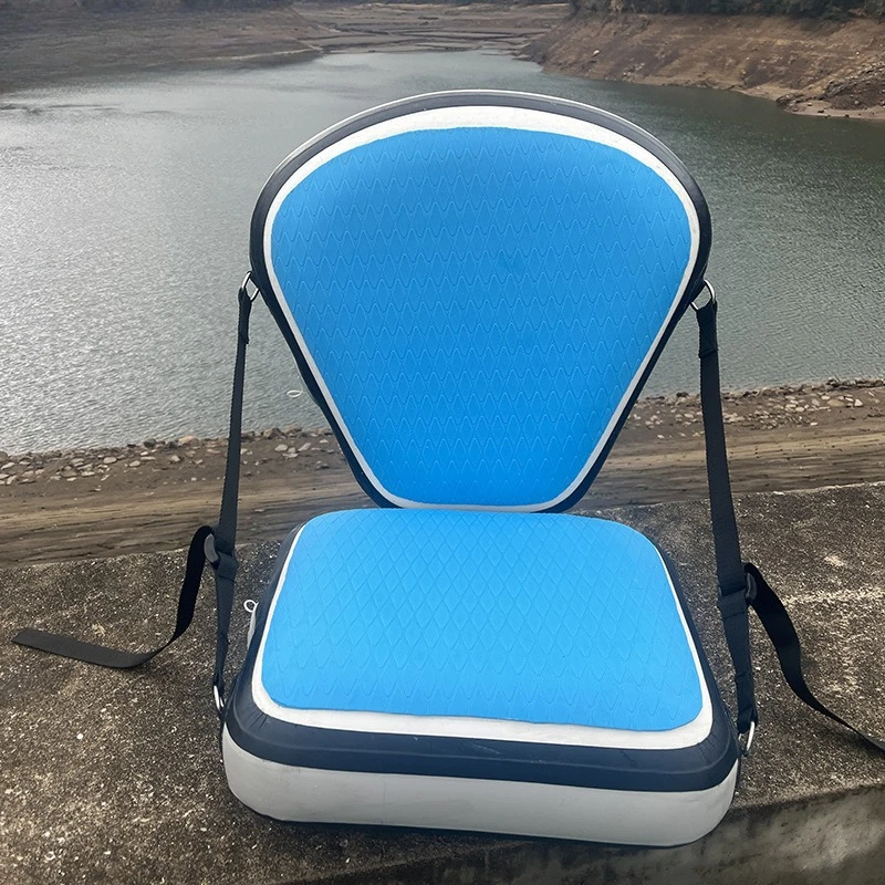 Kayak inflatable seat, fishing boat back seat, removable surfboard inflatable seat
