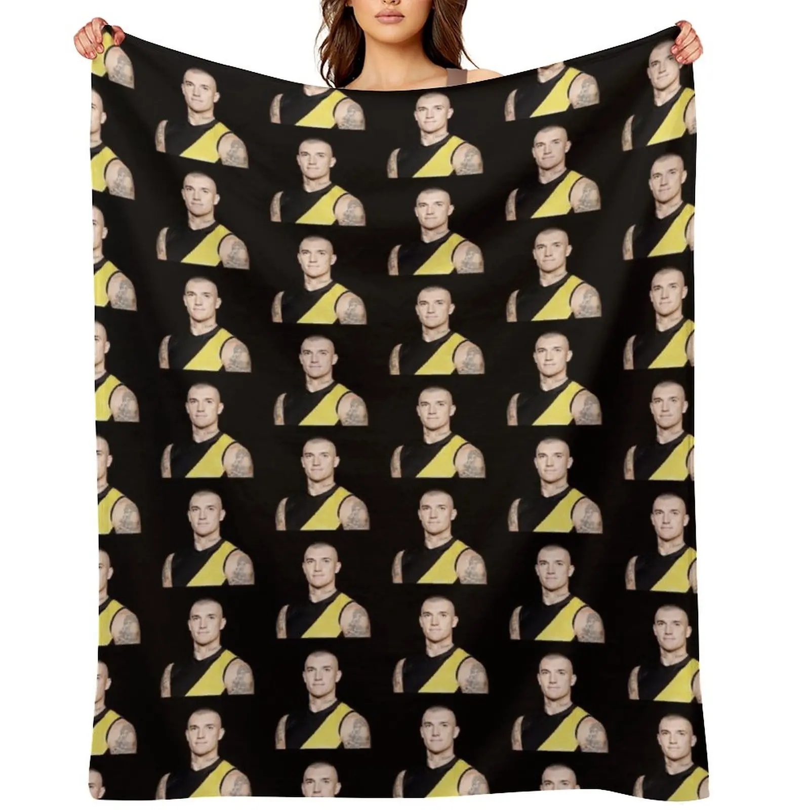 

Dusty - Dustin Martin Throw Blanket christmas gifts sofa bed heavy to sleep Thins Blankets