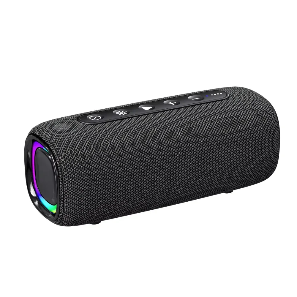 Wireless Speaker 20W 4000mAh Bluetooth 5.1 With RGB Light Outdoor Portable Waterproof Stereo Muisc Boombox