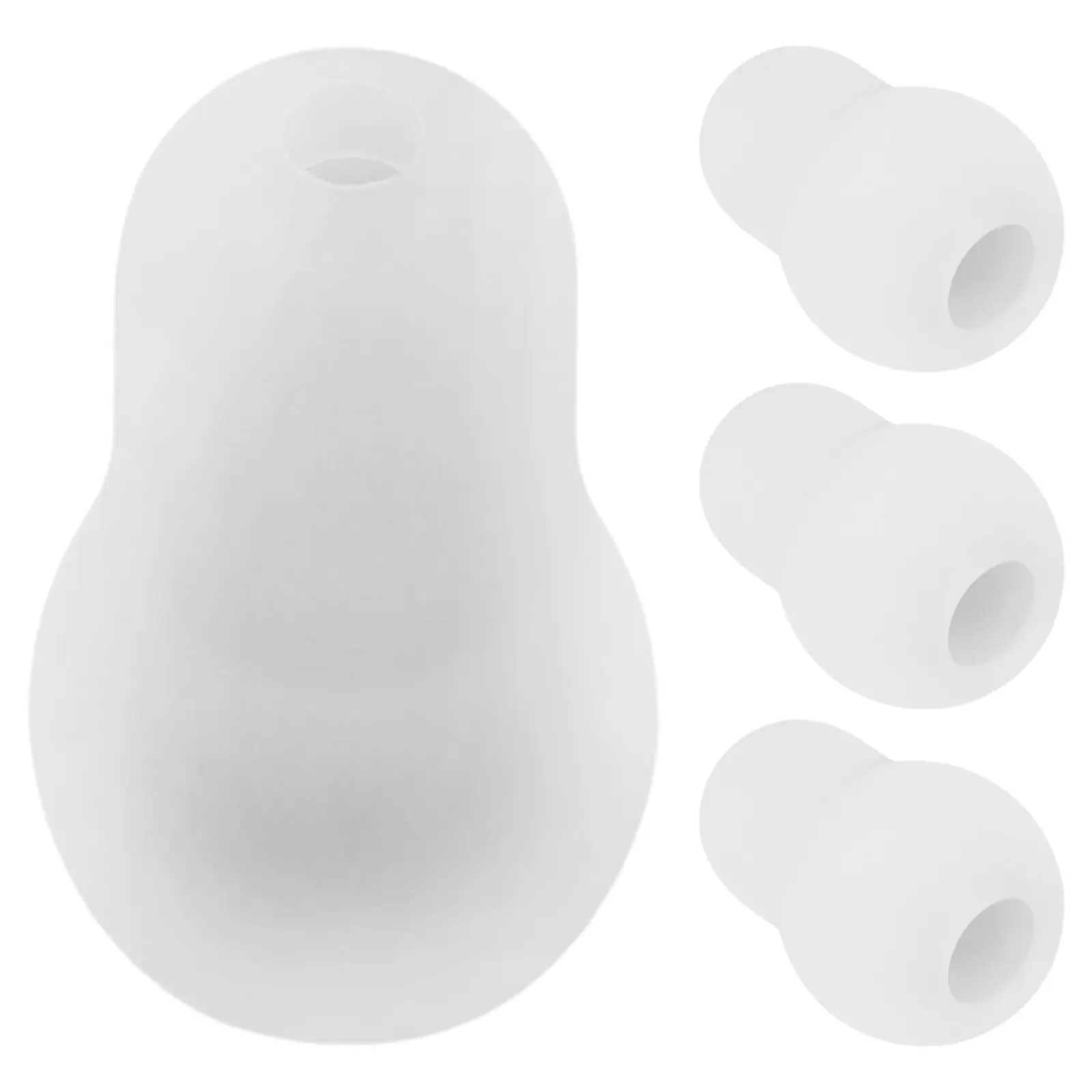 4Pcs Stethoscope Silicone Soft Replacement Universal Ear Tips Comfortable Fit for Long-Term Use