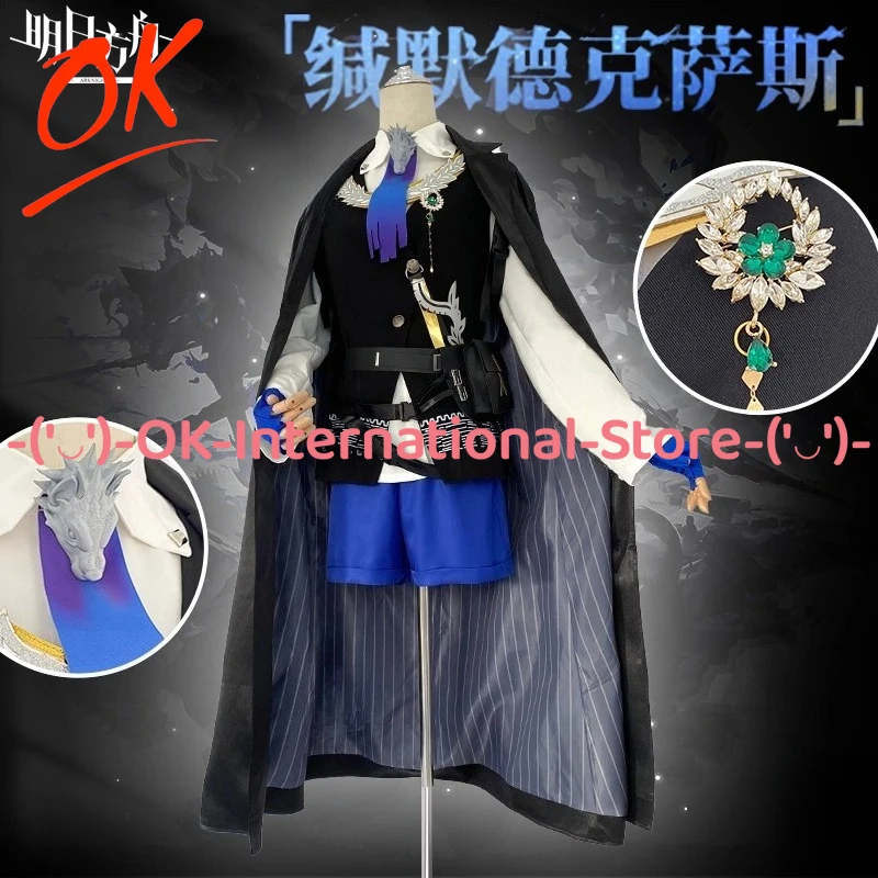 

Arknights Texas the Omertosa Cosplay Costume Alternate Texas Anime Game Character Outfit Halloween Carnival Party Uniform Suit