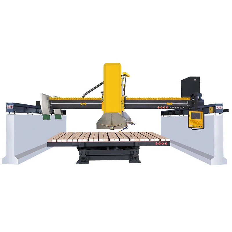 5 Axis Granite Bridge Saw 3d Cnc Stone Sculpture Machine for Sale