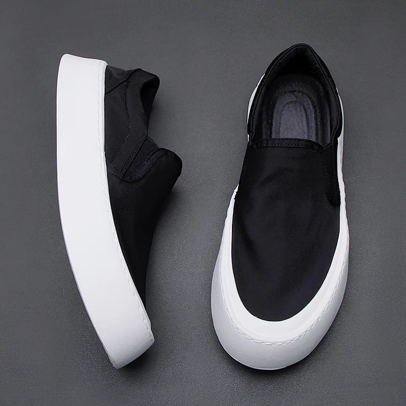 Canvas shoes Summer men\'s shoes 2024 Low top breathable casual shoes men soft soled comfortable board shoes Loafers men\'s cloth