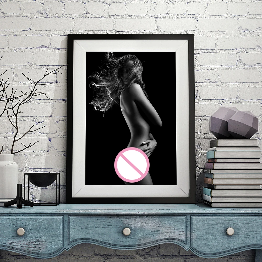 Sexy Woman Body Art Canvas Painting Canvas Wall Art Canvas Poster Canvas Picture Wall Decoration for Home
