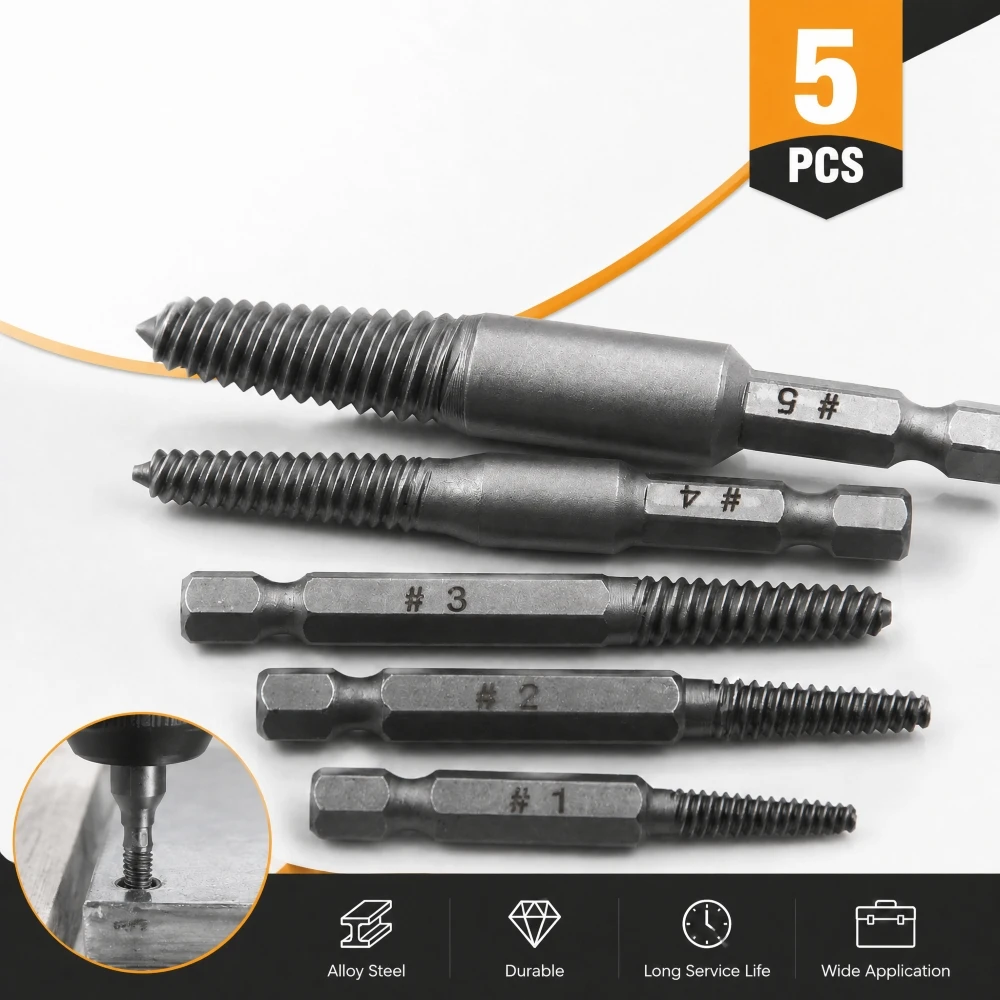 Power Tools Kobalt - 5 sztuk – zestaw narzędzi do