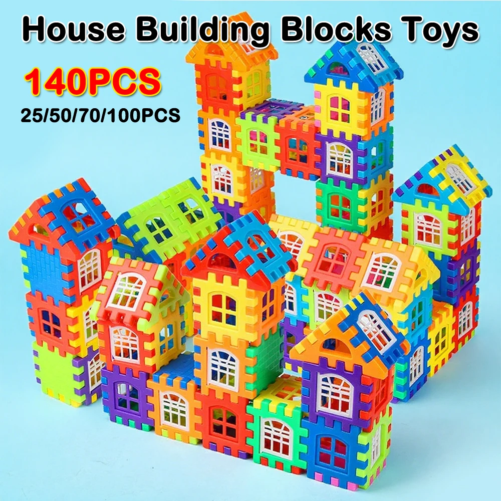 140-25PCS Large House Building - Kids Education Design 评论和价格