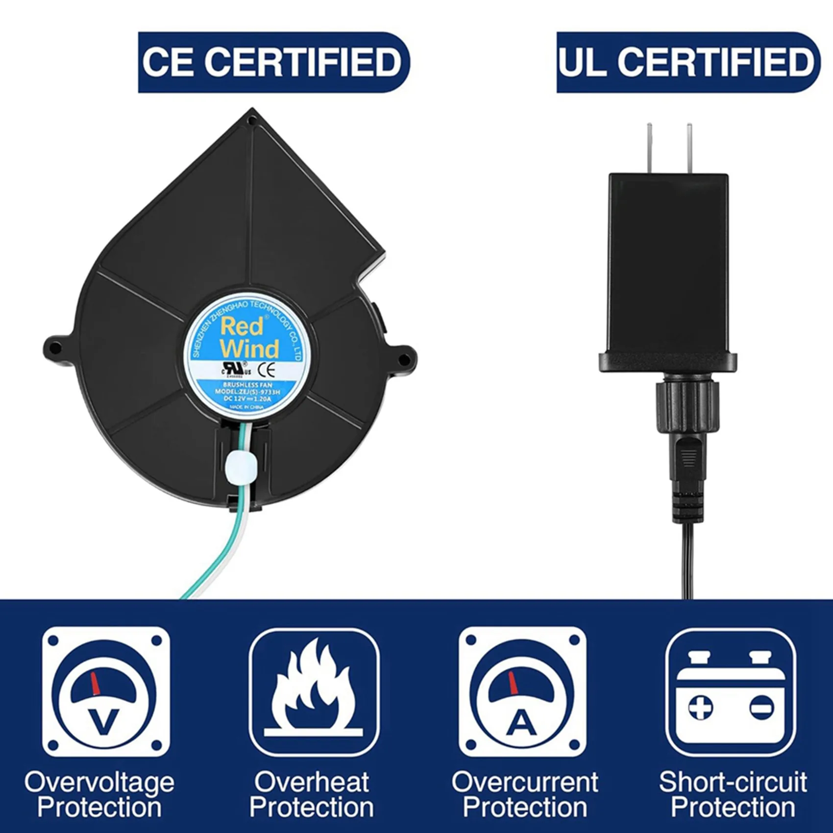 

Сменный вентилятор-воздуходувка AB33-4X, мини-воздуходувка 12 В, 0,8 А с 3 светодиодными лампочками для надувных изделий, для использования в помещении и на улице, с американской вилкой.
