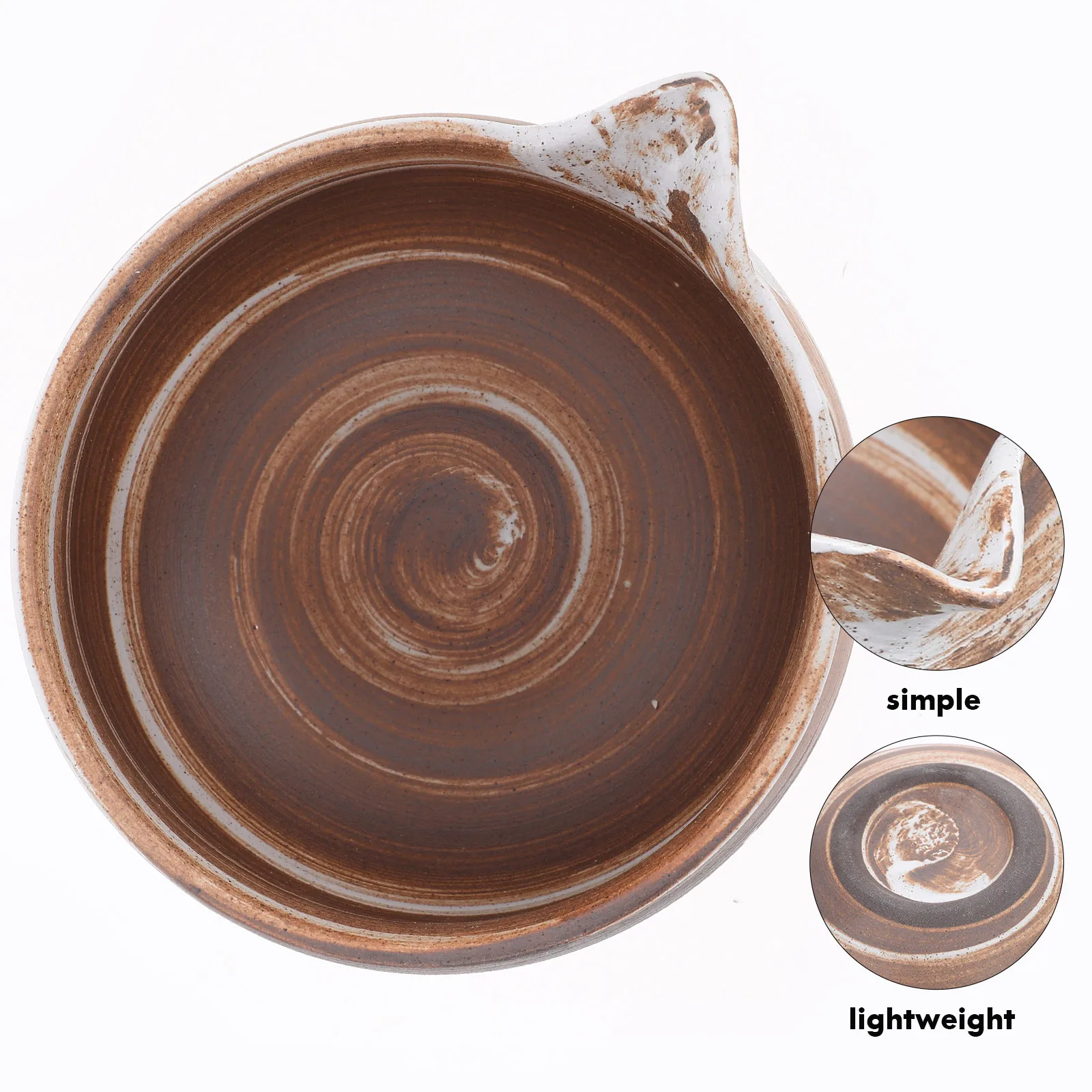 

Small Ceramic Matcha Bowl Exquisite Pattern Portable Design Suitable for Tea Ceremony Office Home Elegant Drinking Experience