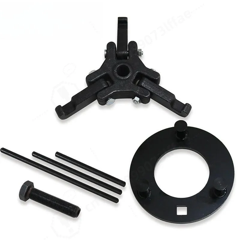 Harmonic Balancer Shock Absorber Timing Pulley Puller Removal and Repair Garage Tool Set